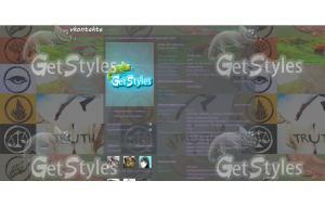 фон дивергент тема для контакта