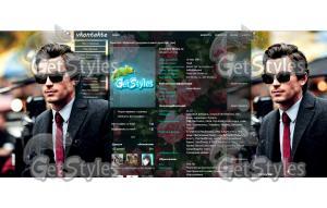 Mett Bomer тема для контакта