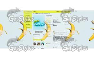 banana тема для контакта