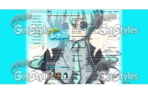 Hatsune miku nya тема для контакта