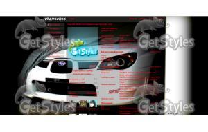 Subaru STI тема для контакта