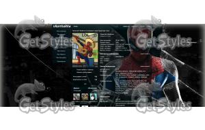 The Amazing Spider Man тема для контакта