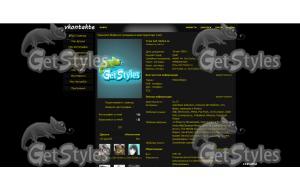 blackgold themes3 тема для контакта