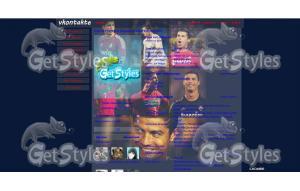 Ronaldo тема для контакта