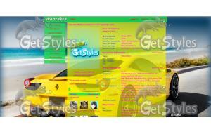 машина тема для контакта