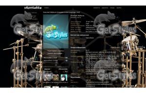 Drums тема для контакта