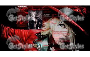 Ruki, the GazettE тема для контакта