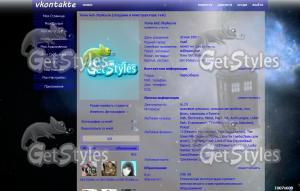 Tardis69 тема для контакта