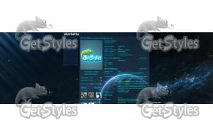 Space тема для контакта