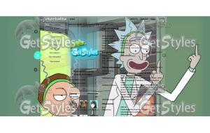 RickMorty тема для контакта