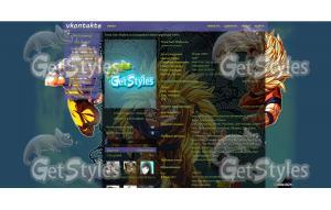 драгонболл тема№11 тема для контакта