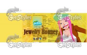 ONE PIECE_ Jewelry Bonney тема для контакта