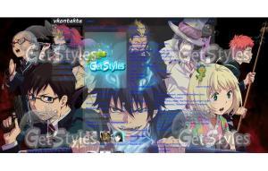 ao no exorcist тема для контакта