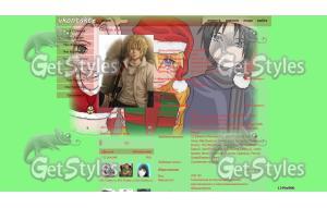 Naruto Uzumaki emo тема для контакта