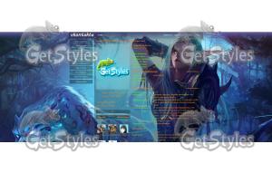 World of Warcraft NightEl тема для контакта