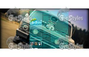 Muscle car тема для контакта