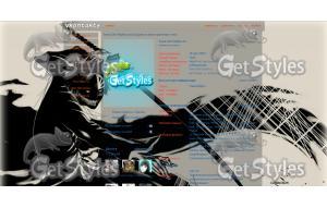 Bleach тема для контакта