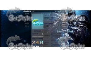 World of Warcraft тема для контакта