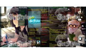 Anime_ActionX тема для контакта