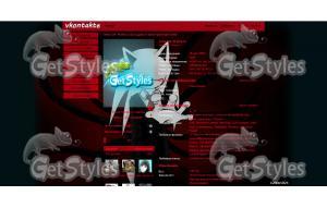 sonikman тема для контакта