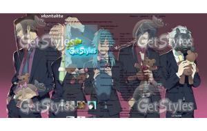DRAMAtical Murder тема для контакта