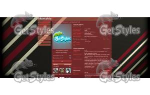 Декор тема для контакта