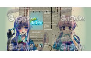 Future Diary тема для контакта