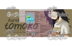 Konachan тема для контакта