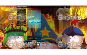 South Park  The Stick of тема для контакта