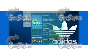 adidas тема для контакта