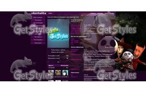 The♥Nightmare♥Before♥Chri тема для контакта