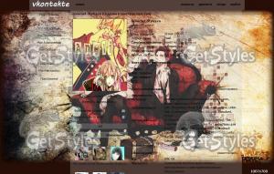 one piece тема для контакта