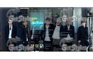 BTS тема для контакта