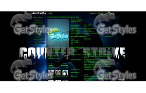 Counter Strike тема для контакта