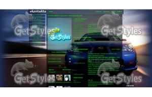 Klaos550 тема для контакта