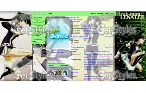 Lenalee тема для контакта