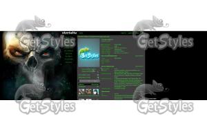 DARKSYDE тема для контакта