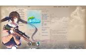 anime girl with gun