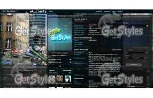 Point Blank тема для контакта