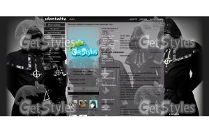 Ghost Band тема для контакта