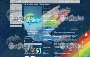 Black Rock Shooter тема для контакта