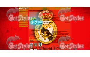 Real Madrid тема для контакта