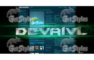 devaivl тема для контакта