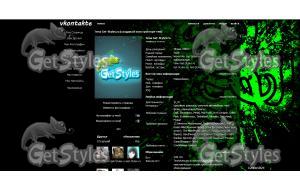 Razer тема для контакта