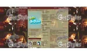 Harry Potter and Hermione тема для контакта