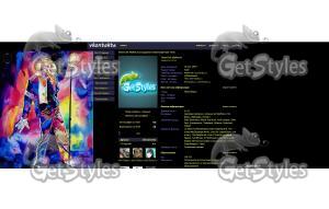 mikle jackson тема для контакта