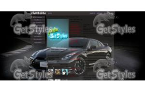 NissanSkylineGTR тема для контакта