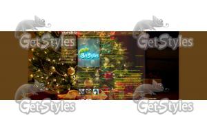 Happy NewYear тема для контакта