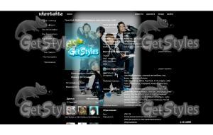 BigBang тема для контакта