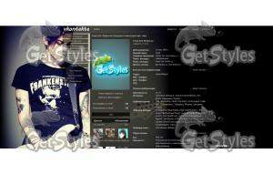 Рокер тема для контакта